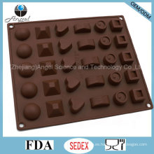 30-cavidad bandeja de hielo de silicona chocolate pudín Jerry molde Si27